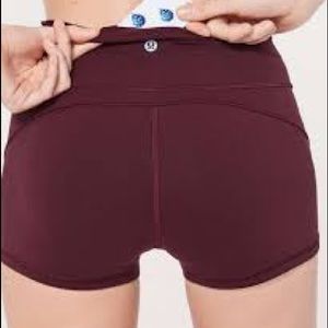 In movement lululemon short